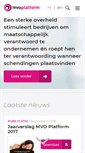 Mobile Screenshot of mvoplatform.nl